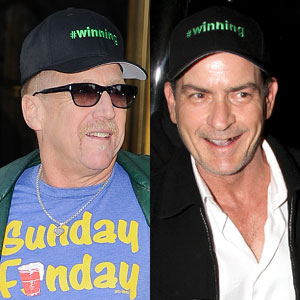 Rick Calamaro, Charlie Sheen Rick Calamaro, Charlie Sheen